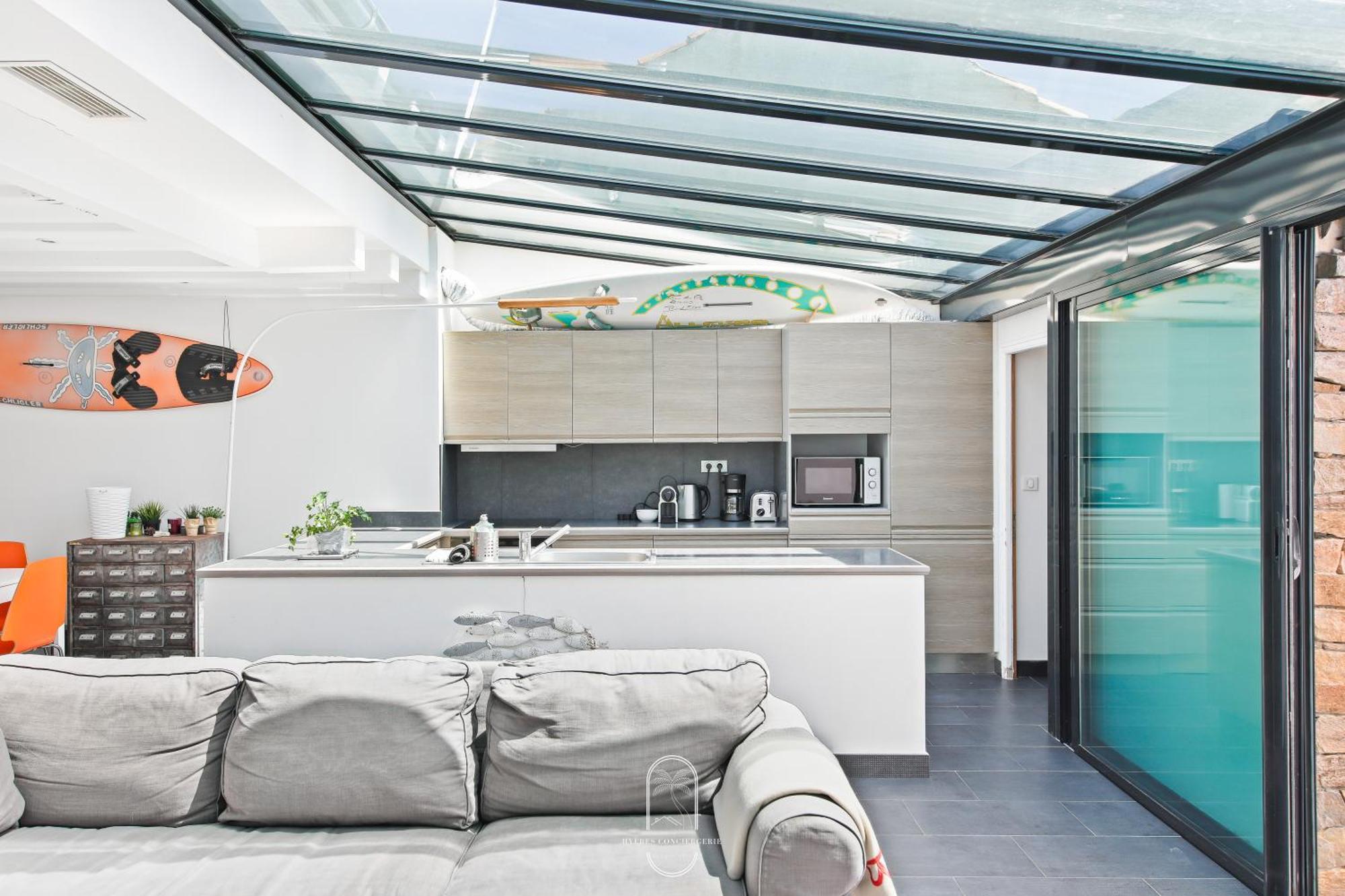 Maison Sur L'Eau-Hyeres-Almanarre-Parkings Clim Wifi By Hc エクステリア 写真